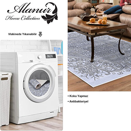 Dekoreko Kaymaz Taban Djt Salon Halısı Trend Modern 1488