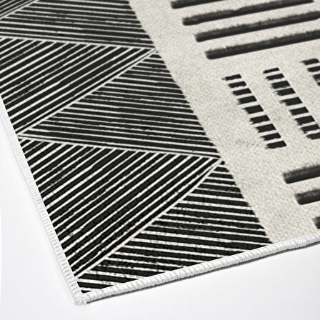 Dekoreko Kaymaz Taban Djt Salon Halısı Star Pamuk İskandinav M1282