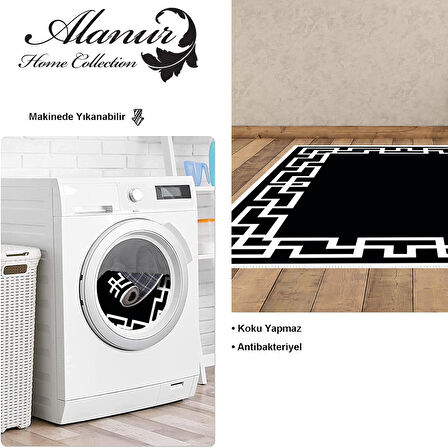 Dekoreko Kaymaz Taban Djt Salon Halısı Star Pamuk Modern F5035