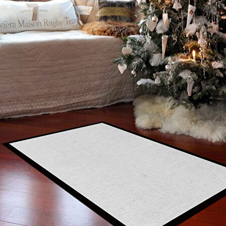Alanur Home Kaymaz Taban Djt Banyo Mutfak Salon Halı Star Pamuk Dokuma Desen E5001