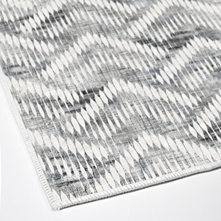 Dekoreko Kaymaz Taban Djt Mutfak Halısı Yıldız Deri İskandinav F5124