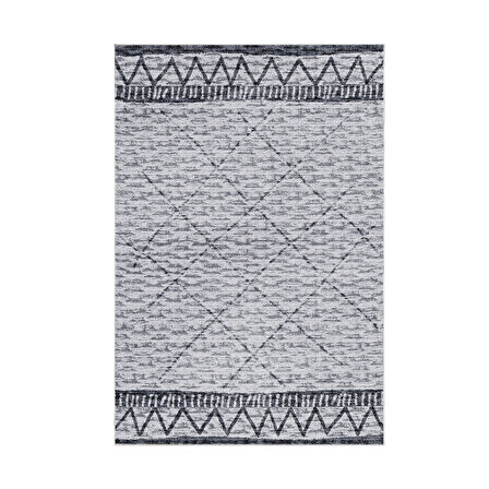 Dekoreko Kaymaz Taban Djt Mutfak Halısı Star Pamuk İskandinav F5081