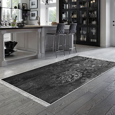 Dekoreko Kaymaz Taban Djt Mutfak Halısı Trend Saçaklı Modern 1999