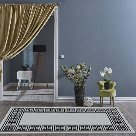 Dekoreko Kaymaz Taban Djt Salon Halısı Trend Modern 608M