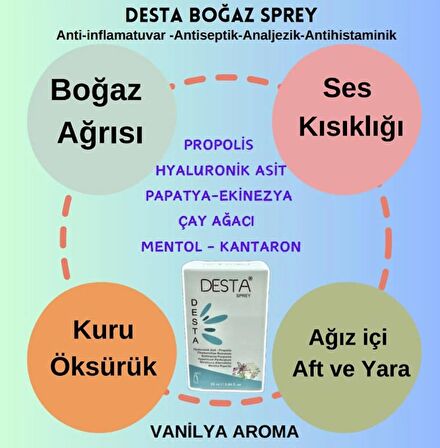 DESTA BOĞAZ SPREY 