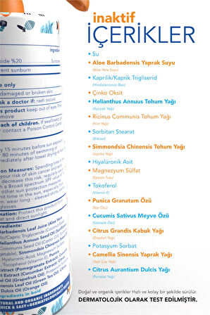 Babyton Bebek & Çocuk Doğal Güneş Koruyucu Sprey 200 ml