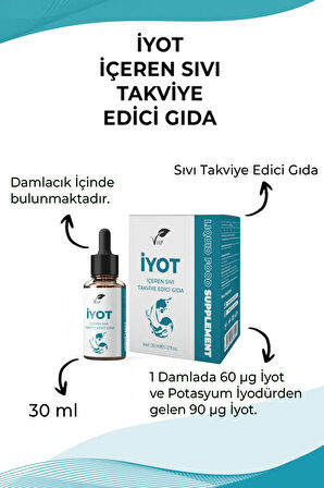 İyot Damlası 30 ml