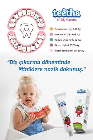 theetha Teetha Rahatlatıcı Diş Jeli Bebek ve Çocuk 15 gr