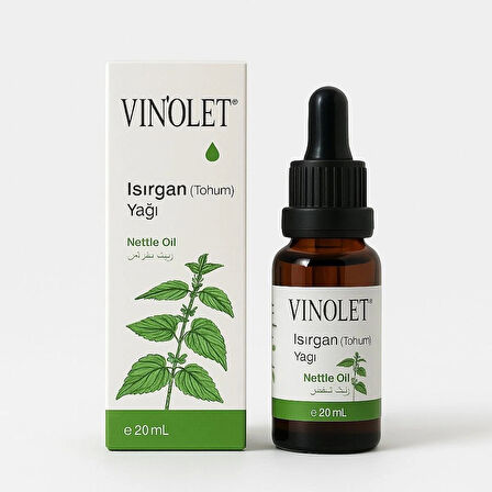 Vinolet Isırgan Tohumu Yağı - 20 Ml