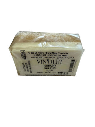 Doğal Kabak Lifli Sabun Kükürt Özlü 100 Gr