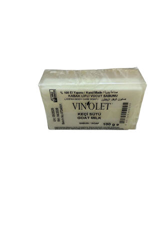 Doğal Kabak Lifli Sabun Keçi Sütü Özlü 100 Gr