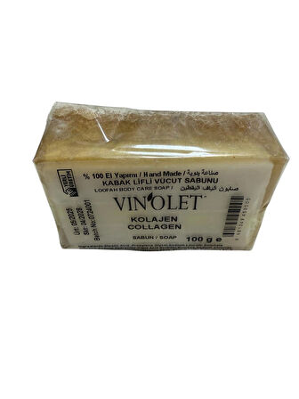 Doğal Kabak Lifli Sabun Kolajen Özlü 100 Gr