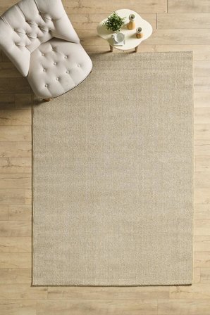 Yumuşak Bukleli Krem Bej Halı Oturma Odası Salon Mutfak Koridor Antre Çocuk Odası Halısı