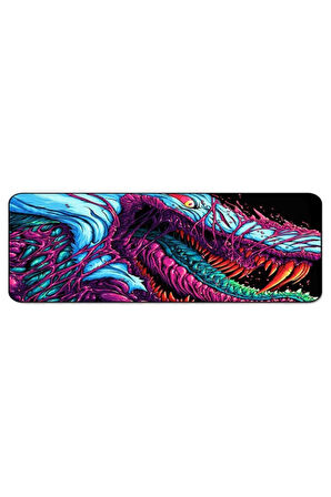Hyp 90x40 Cm Speed Kaymaz Taban Dikişli Mouse Pad Oyuncu Gamer