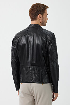 Rodri Siyah Deri Ceket