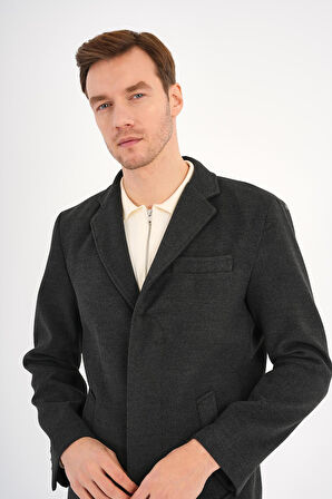 Chill Füme Erkek Kaşe Kaban