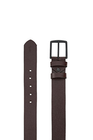 Erkek Kahverengi Deri Kemer 112542