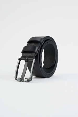 Erkek Siyah Deri Kemer 112543