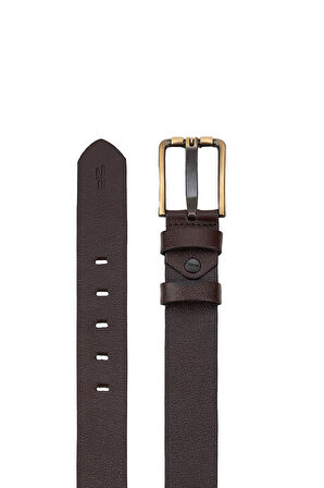 Erkek Kahverengi Deri Kemer 112543