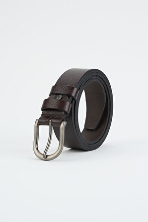 Erkek Kahverengi Deri Kemer 112545