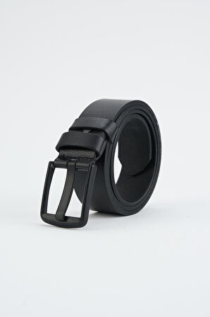 Erkek Siyah Deri Kemer 112547