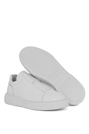 Libe Erkek Beyaz Deri Spor Ayakkabı