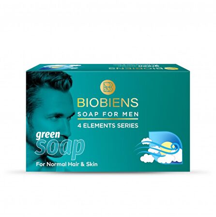 Biobiens Erkek Sabun 80 Gr-Green(Normal Saçlar ve Ciltler İçin)