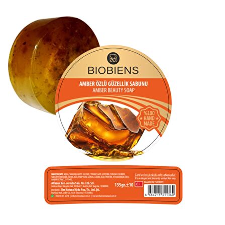 BİOBİENS AMBER GÜZELLİK SABUNU 135 GR