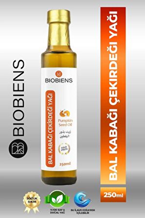 Biobiens Bal Kabağı Çekirdeği Yağı 250 ml