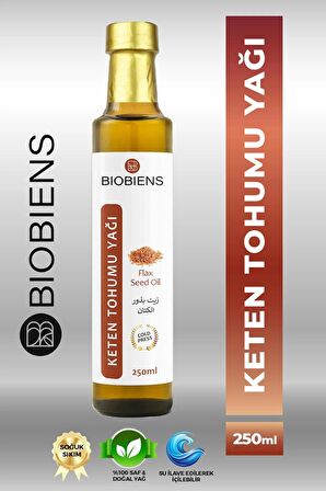 Biobiens KetenTohumu Yağı 250 ml