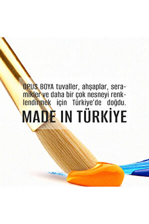 Opus Yağlı Boya 9 Renk 40ml 8li Set ve 70ml Işık Beyazı Pigmentora Oil Colour