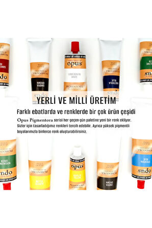 Opus Yağlı Boya 37ml Gece Siyahı Noctebris Black Pigmentora Oil Colour
