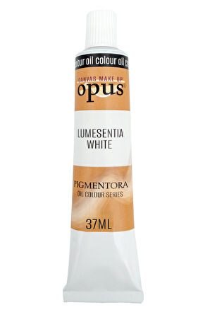 Opus Yağlı Boya 37ml Işık Beyazı Lumesentia White Pigmentora Oil Colour