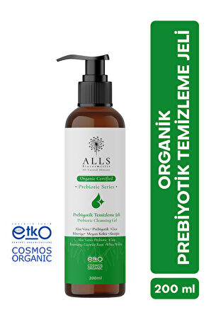 Alls Biocosmetics Organik Prebiyotik Temizleme Jeli 200 ml