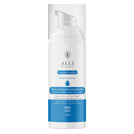 Alls Biocosmetics Organik CicaVera Prebiyotik Nemlendirici Krem 50 ml