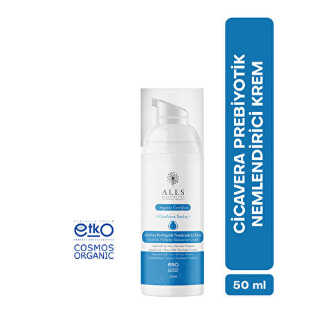 Alls Biocosmetics Organik CicaVera Prebiyotik Nemlendirici Krem 50 ml
