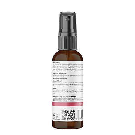 Alls Biocosmetics %100 Gül Suyu 50 ml