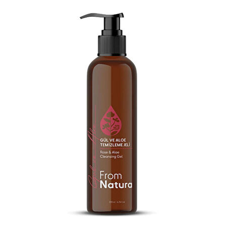 From Natura Gül Aloe Temizleme Jeli 200 ml