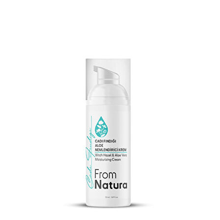 From Natura Cadı Fındığı Aloe Vera Nemlendirici Krem 50 ml