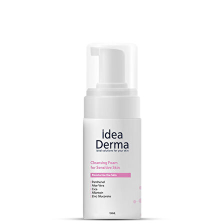 İdea Derma Hassas Cilt Yüz Temizleme Köpüğü 100 ml