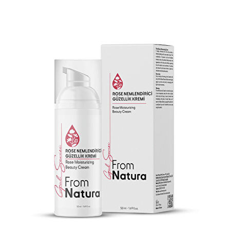 From Natura Rose Nemlendirici Güzellik Kremi 50 ml