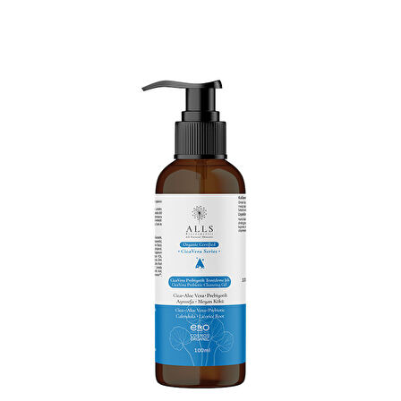 Alls Biocosmetics Organik CicaVera Prebiyotik Temizleme Jeli 100 ml