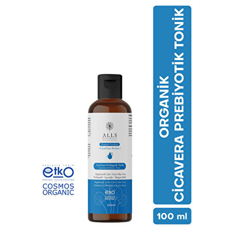 Alls Biocosmetics Organik CicaVera Prebiyotik Tonik 100 ml