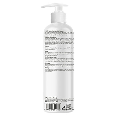 İdea Derma ATO Yoğun Nemlendirici Balsam 350 ml