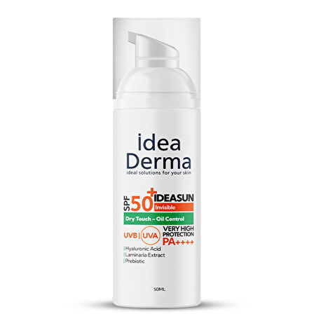 İdea Derma İdeasun Dry Touch SPF50+ Güneş Kremi 50 ml