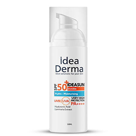 İdea Derma İdeasun Hydra SPF50+ Güneş Kremi 50 ml