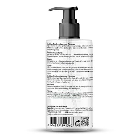 İdea Derma AcniClean Clarifying Foaming Cleanser 330 ml