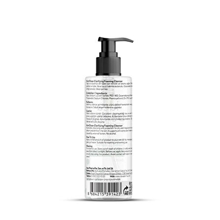 İdea Derma AcniClean Clarifying Foaming Cleanser 200 ml