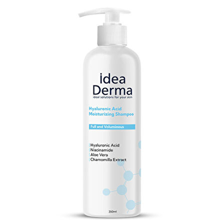 İdea Derma Hyaluronik Asit Nemlendirici Şampuan 350 ml