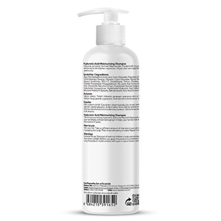 İdea Derma Hyaluronik Asit Nemlendirici Şampuan 350 ml